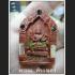 MASS CHANT 108 MONK BLESSED PHOM 4 FOUR FACE DEITY BUDDHA PIKANET ELEPHANT WAT KAWJAMFA RED MEAT 7716