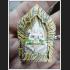 MASS CHANT 108 MONK BLESSED PHOM 4 FOUR FACE DEITY BUDDHA NARAI VISHNU CREATOR HINDU WAT KAWJAMFA RAINBOW MEAT 7723