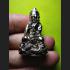 PHA-KRING SRISUTHO BELL BUDDHA NAGA SNAKE HEALING THAI AMULET LP KAMBU WAT KUDCHOMPU BE2554 SILVERY ALPAKA