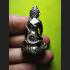 PHA-KRING SRISUTHO BELL BUDDHA NAGA SNAKE HEALING THAI AMULET LP KAMBU WAT KUDCHOMPU BE2554 SILVERY ALPAKA