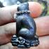Kitty Lucky Cat Whisper Windfall Gambling Lotto Win Money Kambu Thai Amulet 7744