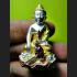 PHA-KRING SRISUTHO BELL BUDDHA NAGA SNAKE HEALING THAI AMULET LP KAMBU WAT KUDCHOMPU BE2554 PLATED 24K