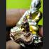 PHA-KRING SRISUTHO BELL BUDDHA NAGA SNAKE HEALING THAI AMULET LP KAMBU WAT KUDCHOMPU BE2554 PLATED 24K