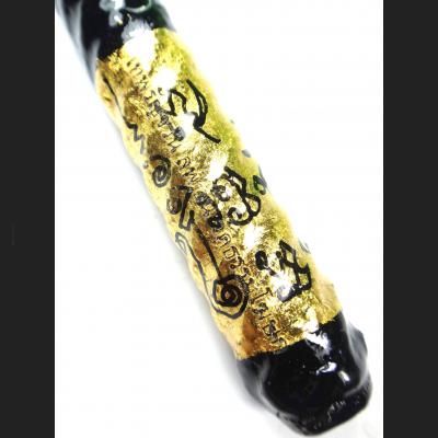 Lucky Magic Yant Takrut Charm Love Control Mind Lp Aunt Be2552 Thai Amulet #7778