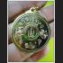 MEDAL LUCKY MONEY FOUR 4FACE METTA PHOM JAKPHET THAI AMULET PASUIT BE2555 YELLOW 7782