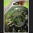 MEDAL LUCKY MONEY FOUR 4FACE METTA PHOM JAKPHET THAI AMULET PASUIT BE2555 YELLOW 7782