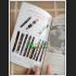 COMPILATION ALBUM PHOTO BOOK MANUAL PRINT 4 COLOR THAI BUDDHA AMULET TAKUD STICKY ROLL SHEET 7826