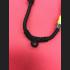 NECKLACE NYLON CHAIN STRING WEAR HANG THAI AMULET HANDMADE 30CM BLACK 7HOOK