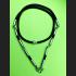 NECKLACE WEARING HANG THAI AMULET NYLON STRING 30CM STAINLESS 5 HOOK BLACK 7843