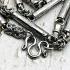 Yantra Yant Necklace Stainless Steel 1-9Hook 30cm Length Thai Amulets #7848