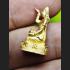 MINIATURE LADY BECKON CATCH MORE CUSTOMER TRADING THAI AMULET LP KEY 18K GOLD 7896