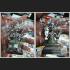 LARGE PHA PHOM 4 FOUR FACE STATUE LUCKY THAI AMULET WAT KAWJAMFA MASS CHANT MONKS GROUP BLESSED SILVERY 7899
