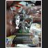 LARGE PHA PHOM 4 FOUR FACE STATUE LUCKY THAI AMULET WAT KAWJAMFA MASS CHANT MONKS GROUP BLESSED SILVERY 7899