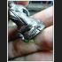 PHA-KRING BELL BUDDHA MINIATURE LUCKY MILLIONIR FORTUNE THAI AMULET LP SWAI BE2553 BLACK 7977