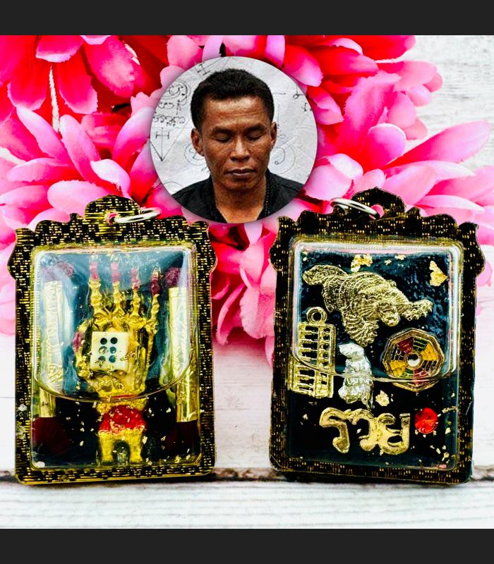 Voodoo Gambling Winner Hand Ghost Casino Rich Fortune Ac Tawee Thai Amulet 15043