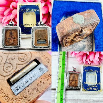 THAI AMULET CLAY BUDDHA RIDER CHICKEN MEDITATION MINDFULNESS TAKUD MAHALAB 888