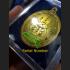 THAI AMULET COPPER MEDAL MEDITATION RICHLY SUCCESSFUL PROSPEROUS YHAN MUN