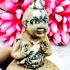 Guman Clay Statue Boy Windfall Gambling Win Business Yam Yeam Thai Amulet #15182