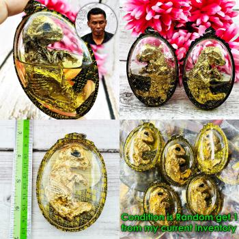 Lokok Kitty Gambling Casino Win Money Rich Oil Wealth Tawee Thai Amulet #15223