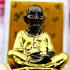 Miniature Bronze Fapatanpon Paerongsi God Money Wistful Subin Thai Amulet #15228