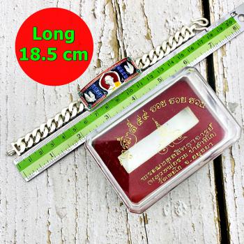 Lucky Bracelet Lp Ruay Be2559 Trimas Fast Rich Windfall Wealth Thai Amulet 15231