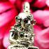 Ngan Ngung Skull Gambling Win Lucky Windfall Magic Wian Be2559 Thai Amulet 15249