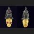Ngan Ngung Khmer Gambling Skull Lotto Fortune Windfall Wian Thai Amulet #15251
