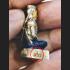 KHUNPAEN MINIATURE BRONZE COLOR THAI AMULET LOVE CATCH LADY HYPNOTIZE MIND