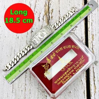 Bracelet Lp Ruay Be2559 Trimas Gambling Win Money Lucky Rich Thai Amulet #15267