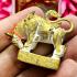 Buffalo Woutanu Bronze Talisman Protect Enemy Fighter Winner Thai Amulet #15297