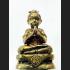 Bronze Guman Jindamanee Ashes Gambling Lucky Lp Sakorn Be 2553 Thai Amulet 15361
