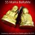 Miniature Lp Ngern Watbangkan Be2555 Protection Wealth Money Thai Amulet #15362