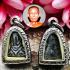 Closed Eye Pidta Mass Chant Eiam Toh Watkonon Be2515 Fortune Thai Amulet #15374