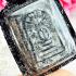 Vintage 100year Somdej Buddha Enlightenment Black Lp Suk Sook Thai Amulet #15375