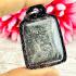 Vintage 100year Somdej Buddha Enlightenment Black Lp Suk Sook Thai Amulet #15375