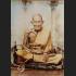 Vintage 100year Somdej Buddha Enlightenment Black Lp Suk Sook Thai Amulet #15375