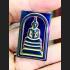 THAI SAFEGUARD AMULET LEKLAI MAGNETIC MATEL UMKLUM SOMDEJ RAINBOW SHINE