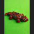 Holy Gecko Lizard Richly Gambling Become Millionaire Ngern Red Thai Amulet 15403