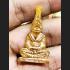 Leklai Naga Eye Crystal Stone Lersri Payanak Head Lucky Yellow Thai Amulet 15423