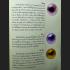 Leklai Naga Eye Crystal Stone Lersri Payanak Head Lucky Yellow Thai Amulet 15423