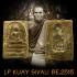 Somdej Behind Sivali Capsule Walking God Lp Kuay Be2515 Yellow Thai Amulet 15437