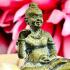Guman Boy Great Gambling Money Windfall Miniature Dum Be2549 Thai Amulet #15446
