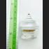 Sarira Thad Relic Holy Sacred Nature Crystal Bead Stupa Yellow Thai Amulet 15472