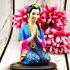 Lady Statue Pray MaeKaSip Kb AriyaChat Whisper Gambling 15Cm Thai Amulet #15528