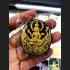 Lersri 9 Head Magic God Lp Nong Lucky Fortune Rahu Garuda Krut Thai Amulet 15531