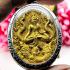 Lersri Hermit Deity God Ride Naga Dragon Luck Fortune Lp Nong Thai Amulet #15532