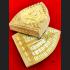 JUMBO JAOSUA LUCKY FASTER INCREASE MONEY SALARIES LP JEED JUED THAI AMULET YELLOW 108 TAKUD