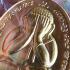 Metal Pidta Close Eye Wasp Sivali Windfall Money Gold Lp Jeed Thai Amulet #15541