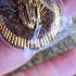 Metal Pidta Close Eye Wasp Sivali Windfall Rich Silver Lp Jeed Thai Amulet 15542