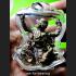 Flying Monkey 4Hand Windfall Gambling Win Kalong Nawa Be2552 Thai Amulet #15564